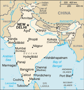 Map of India